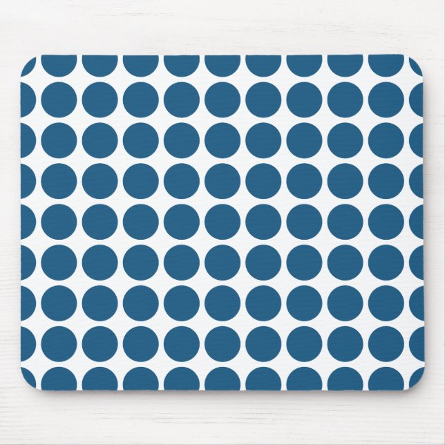 Mini Polka Dots Mousepad (Front)