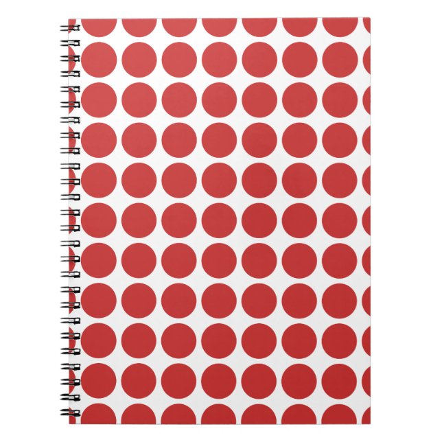 Mini Polka Dots Notebook (Front)