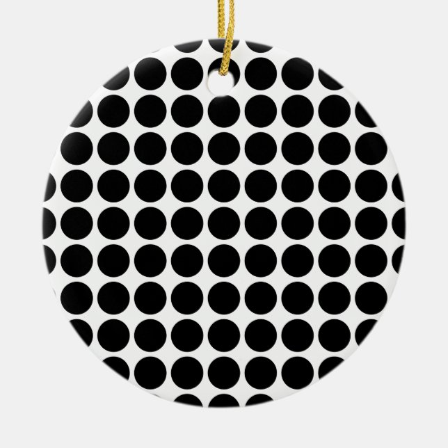 Mini Polka Dots Ornament (Front)
