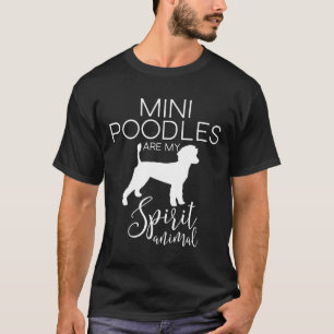 Mini Poodle Dog Spirit Animal J000305 T-Shirt