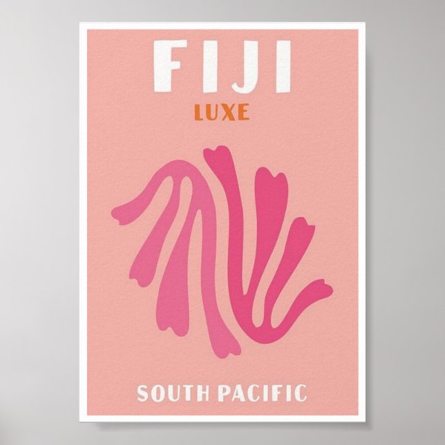 Mini Poster - Fiji Luxe (Front)