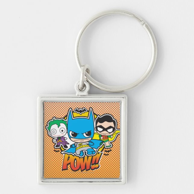 Mini Pow Key Ring (Front)