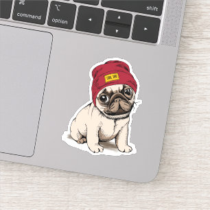 Mini Puppy Hipster Pug