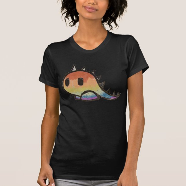 Mini Rainbow dinosaur T-Shirt (Front)