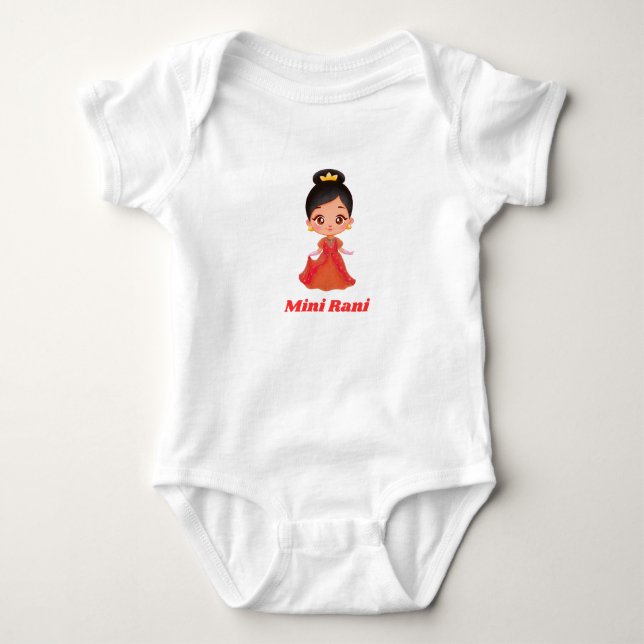 Mini Rani Baby Bodysuit (Front)