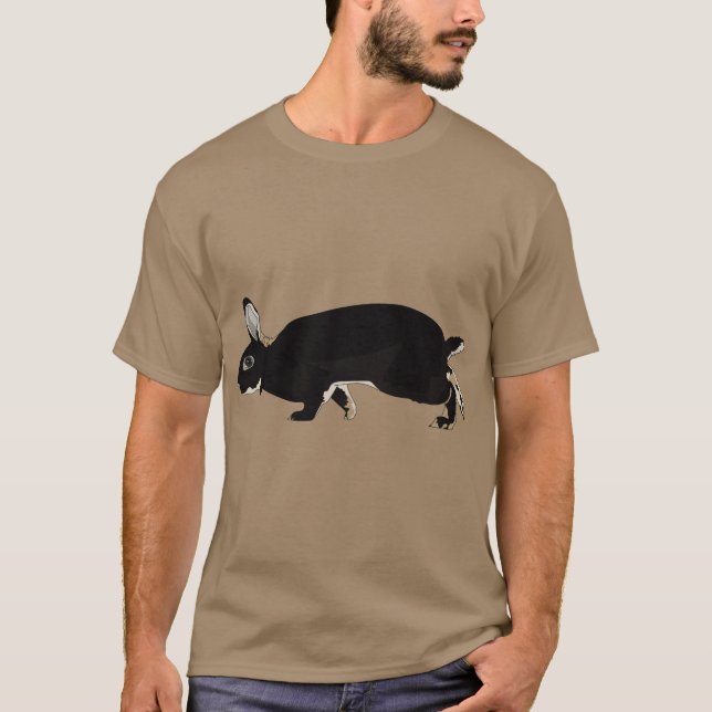Mini Rex Rabbit - hop T-Shirt (Front)