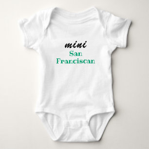 Mini San Franciscan, Baby Gift, Girl, Boy, Unisex  Bodysuit