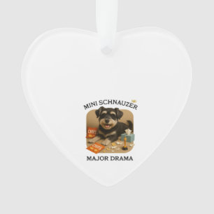 Mini Schnauzer Dog Lovers Ornament