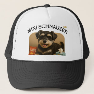 Mini Schnauzer Dog Lovers Trucker Hat