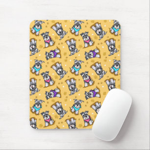 Mini Schnauzer Sunshine KiniArt Mouse Mat