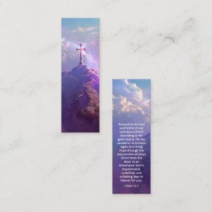 Mini Scripture Bookmark / Easter Card Insert
