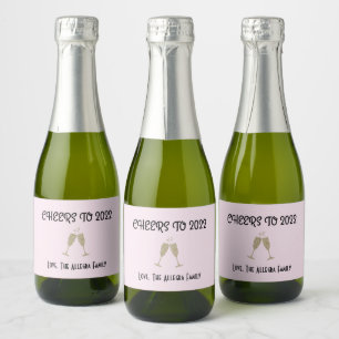 Mini Sparkling Wine Custom Wine Bottle Label