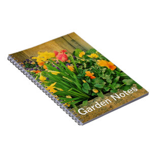 Mini Springtime Garden Notebook