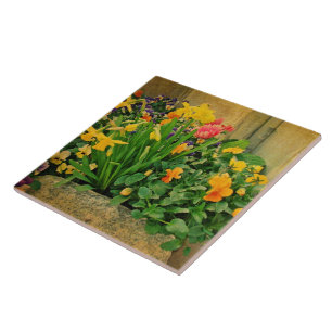 Mini Springtime Garden Tile