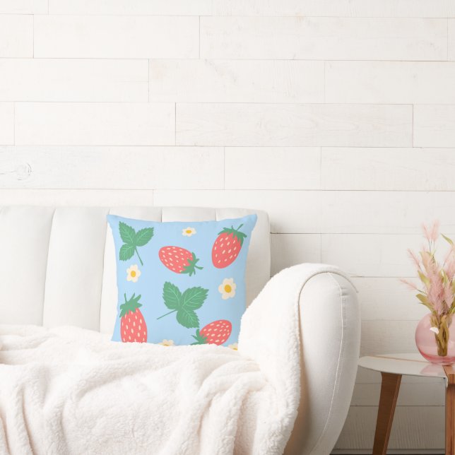 Mini Strawberry Blossom Cushion (Couch)