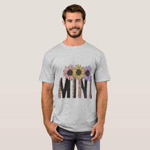 Mini Sunflower Hippie Theme T-Shirt