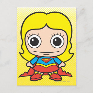 Mini Supergirl Postcard