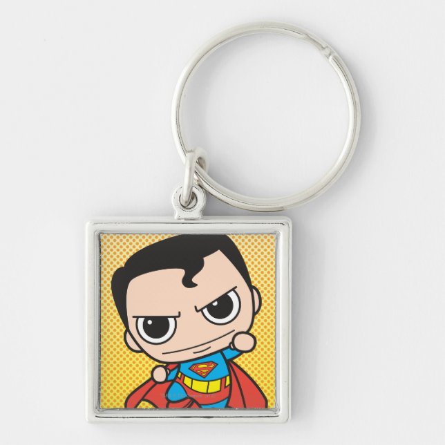 Mini Superman Flying Key Ring (Front)