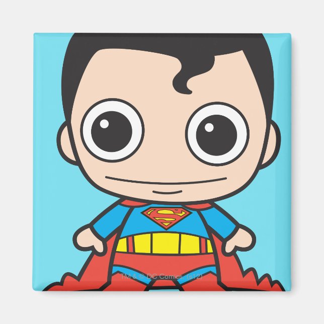 Mini Superman Magnet (Front)