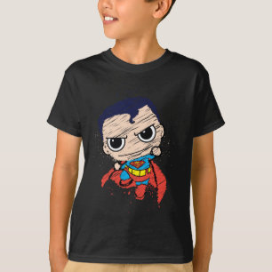 Mini Superman Sketch - Flying T-Shirt