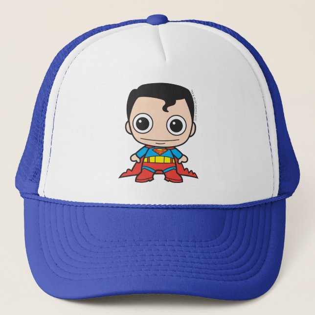 Mini Superman Trucker Hat (Front)