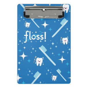 Mini tooth clipboard, Gift for Dental Hygienist Mini Clipboard