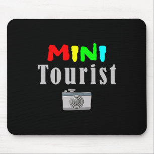 Mini Tourist Tourists Souvenir Vacation Travel Ret Mouse Mat