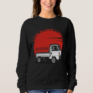 Mini Truck Kei Car Japan Cab Over Compact 4wd Off Sweatshirt