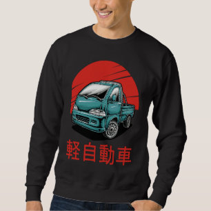 Mini Truck Kei Car Japan Cab Over Compact 4wd Off Sweatshirt