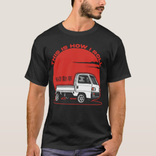 Mini Truck Kei Car Japan Cab Over Compact 4wd Off  T-Shirt