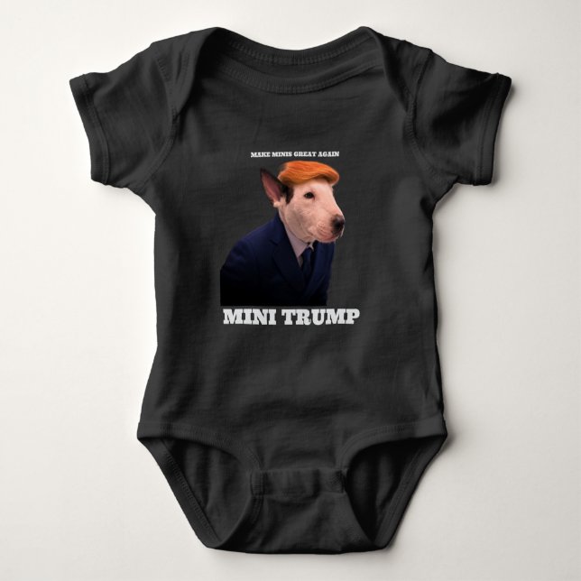 MINI TRUMP BABY BODYSUIT (Front)