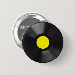 Mini Vinyl LP 6 Cm Round Badge
