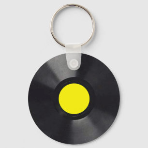 Mini Vinyl LP Key Ring