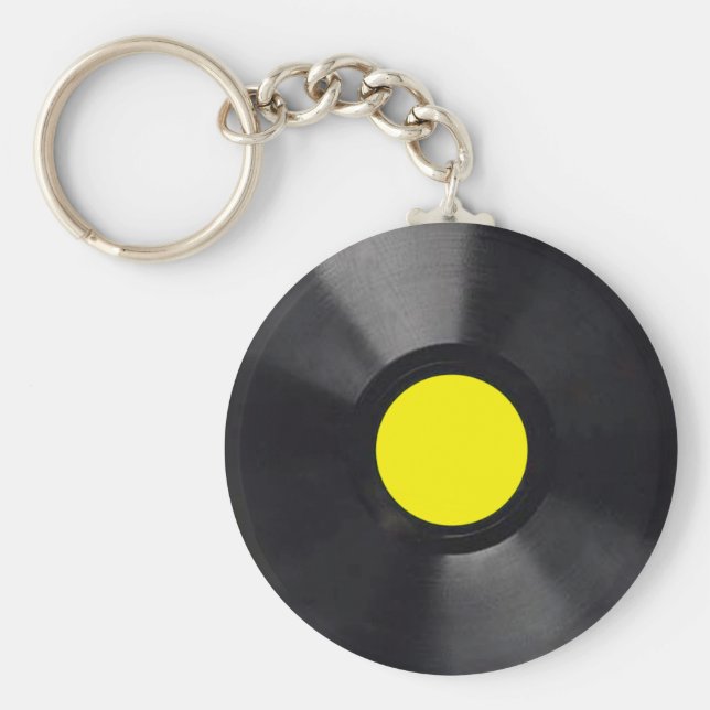 Mini Vinyl LP Key Ring (Front)