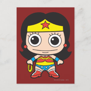 Mini Wonder Woman Postcard