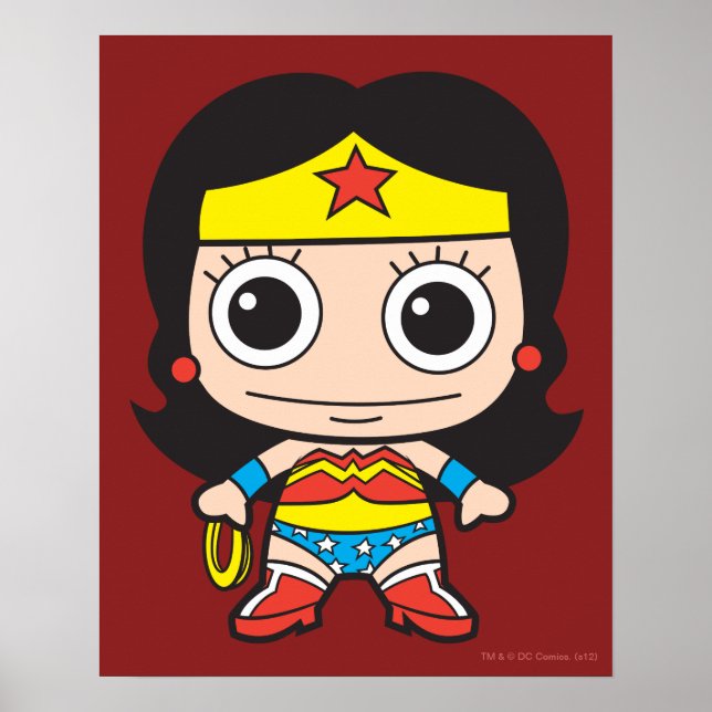 Mini Wonder Woman Poster (Front)