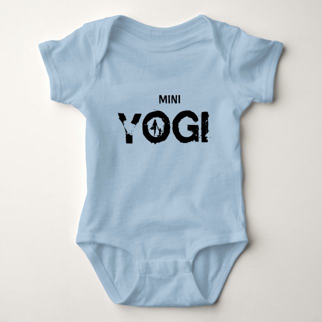 Mini Yogi Onsie Baby Bodysuit (Front)