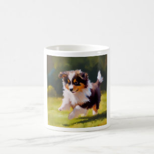 Miniature American Shepherd Dog Coffee Mug