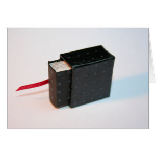 Miniature Artist's Book with its Box Card