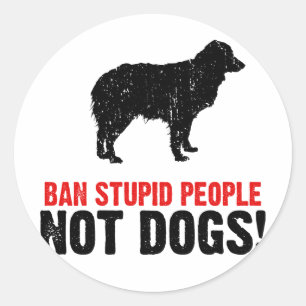 Miniature Australian Shepherd Classic Round Sticker