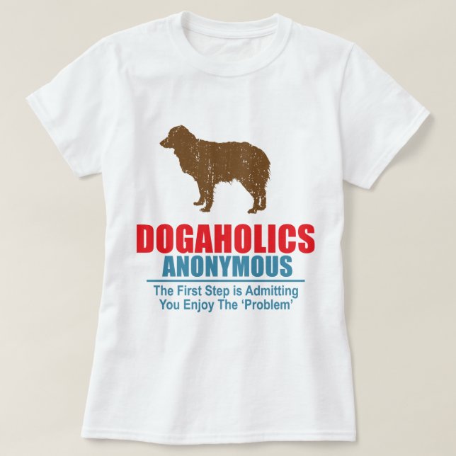 Miniature Australian Shepherd T-Shirt (Design Front)