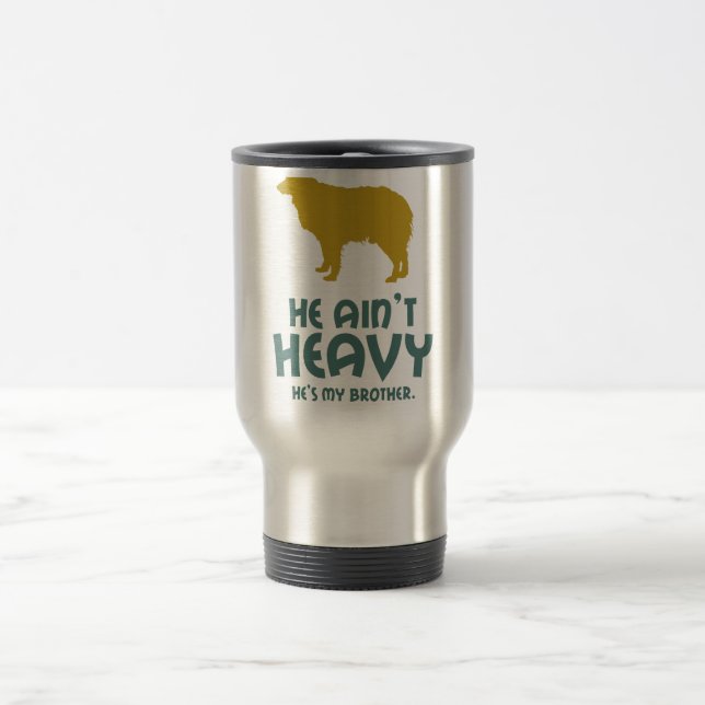 Miniature Australian Shepherd Travel Mug (Center)