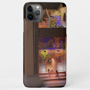 Miniature book nook diorama - sword fight iPhone 11Pro max case