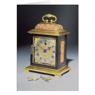 Miniature bracket clock