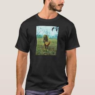 Miniature Brown horse Valentine Heart T-Shirt