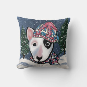 Miniature Bull Terrier Cushion