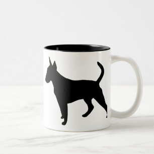 Miniature Bull Terrier Gear Two-Tone Coffee Mug