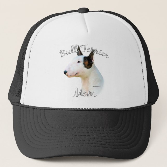 Miniature Bull Terrier Mum 2 Trucker Hat (Front)