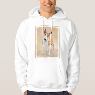 Miniature Bull Terrier Painting - Cute Original Do Hoodie