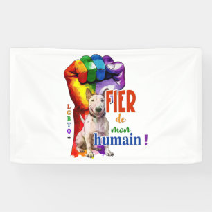 Miniature Bullterrier dog Banner